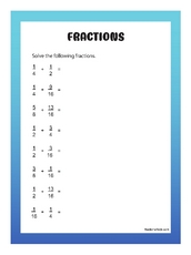 worksheet for 2 class maths